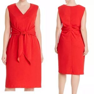 Rio Knit Tie Sheath Dress - image 1